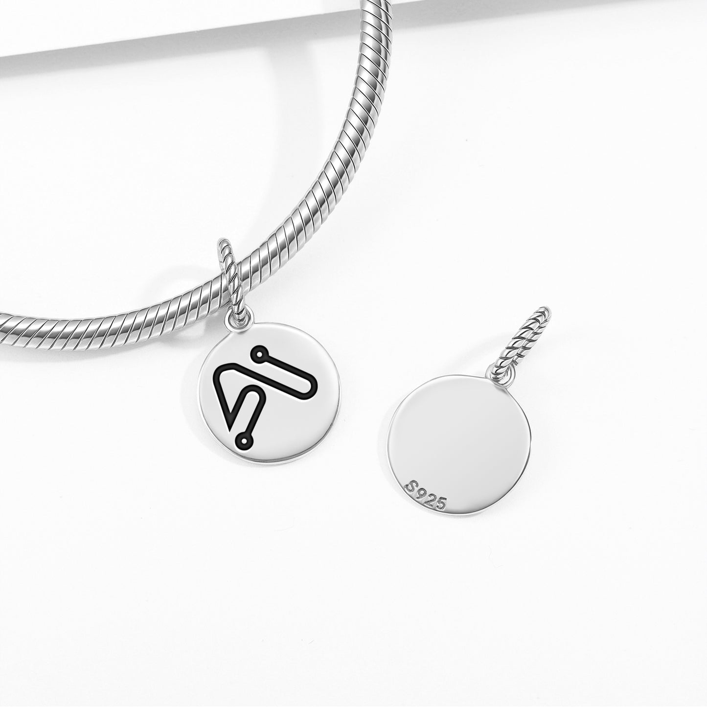 NANAEL Angels Symbols Pendant Dangle Charm