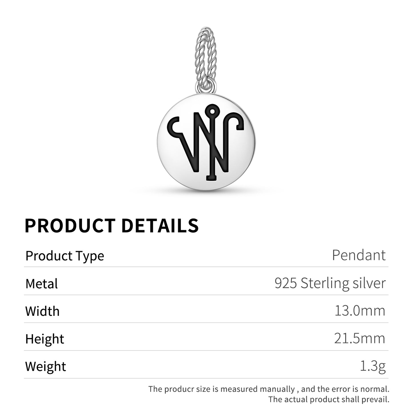 ASALIAH Angels Symbols Pendant Dangle Charm