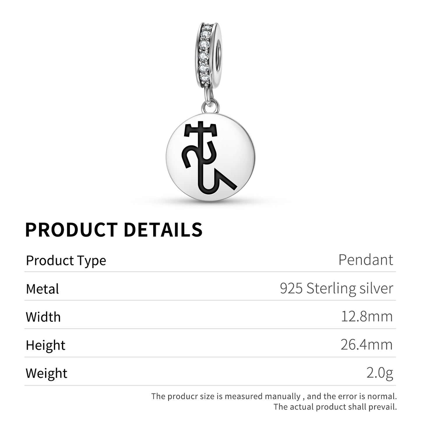 SEHALIAH Angels Symbols Pendant Dangle Charm
