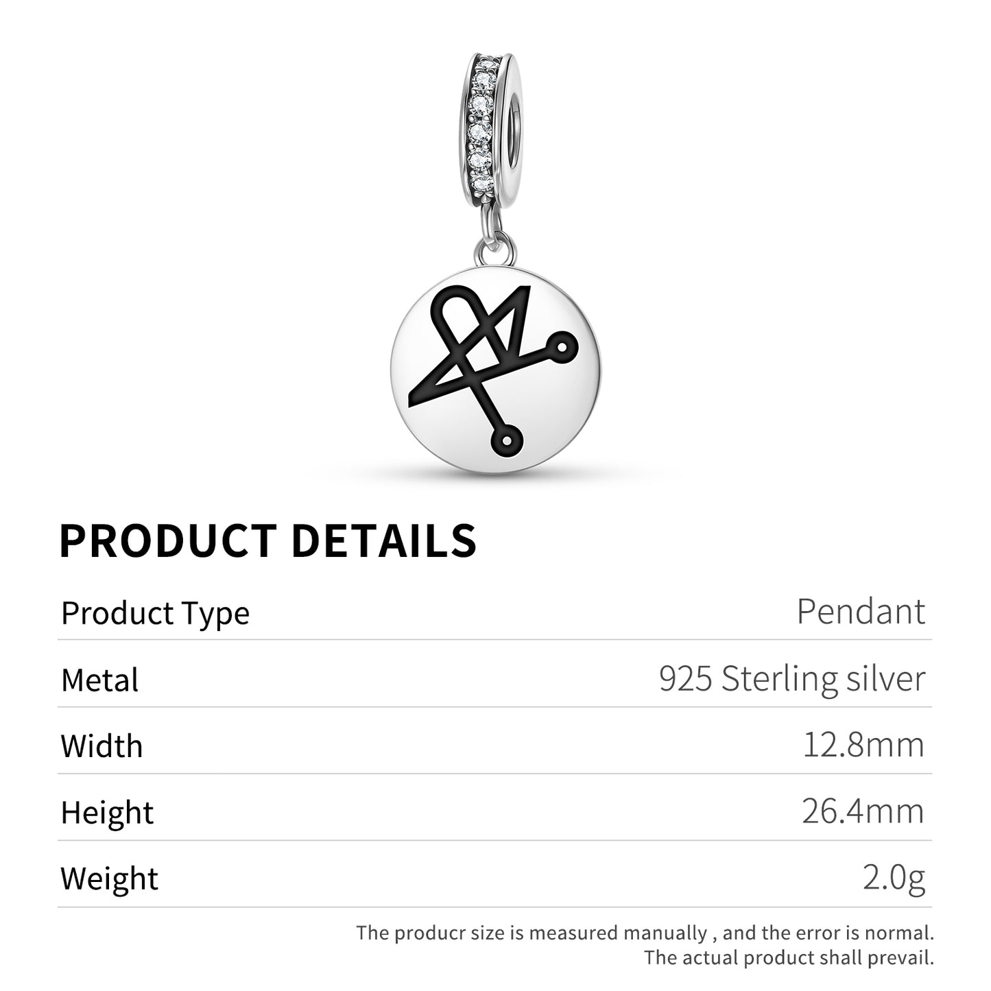 HARIEL Angels Symbols Pendant Dangle Charm