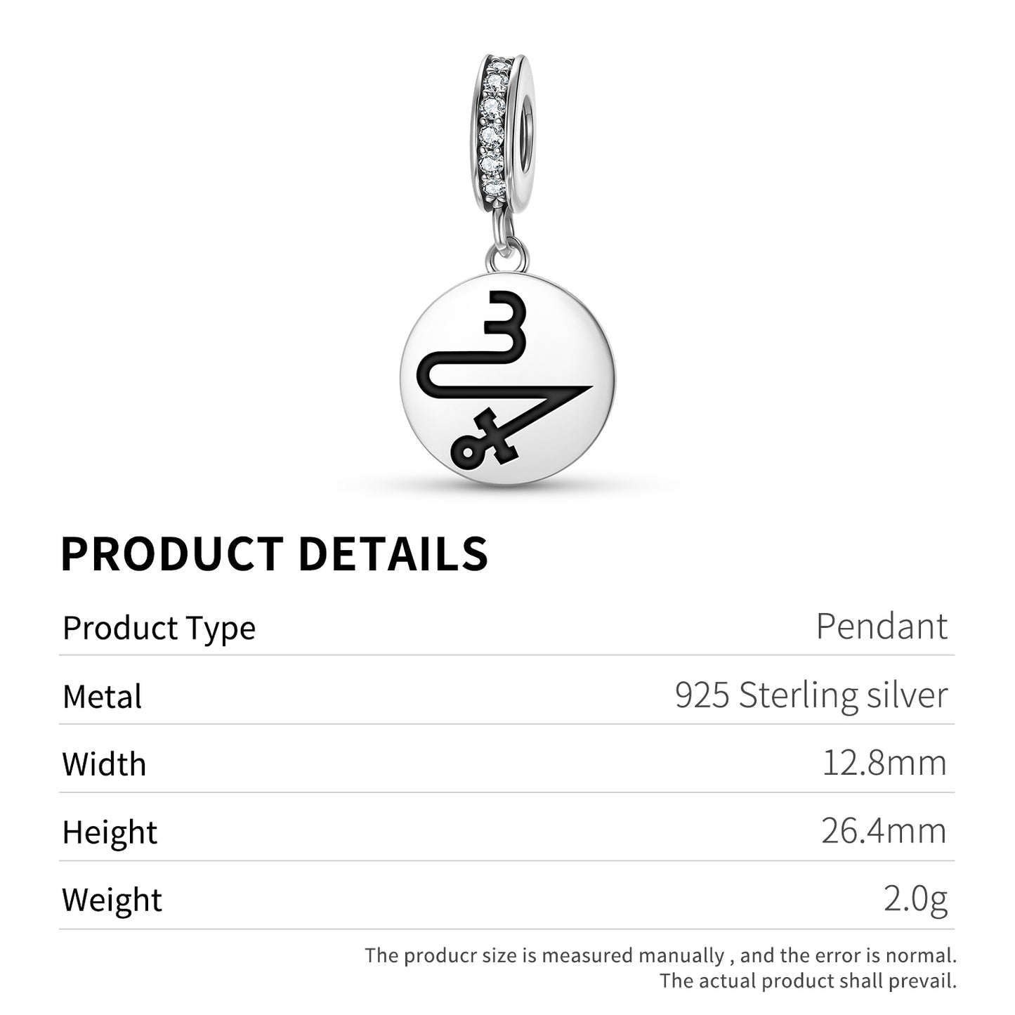 MIHAEL Angels Symbols Pendant Dangle Charm