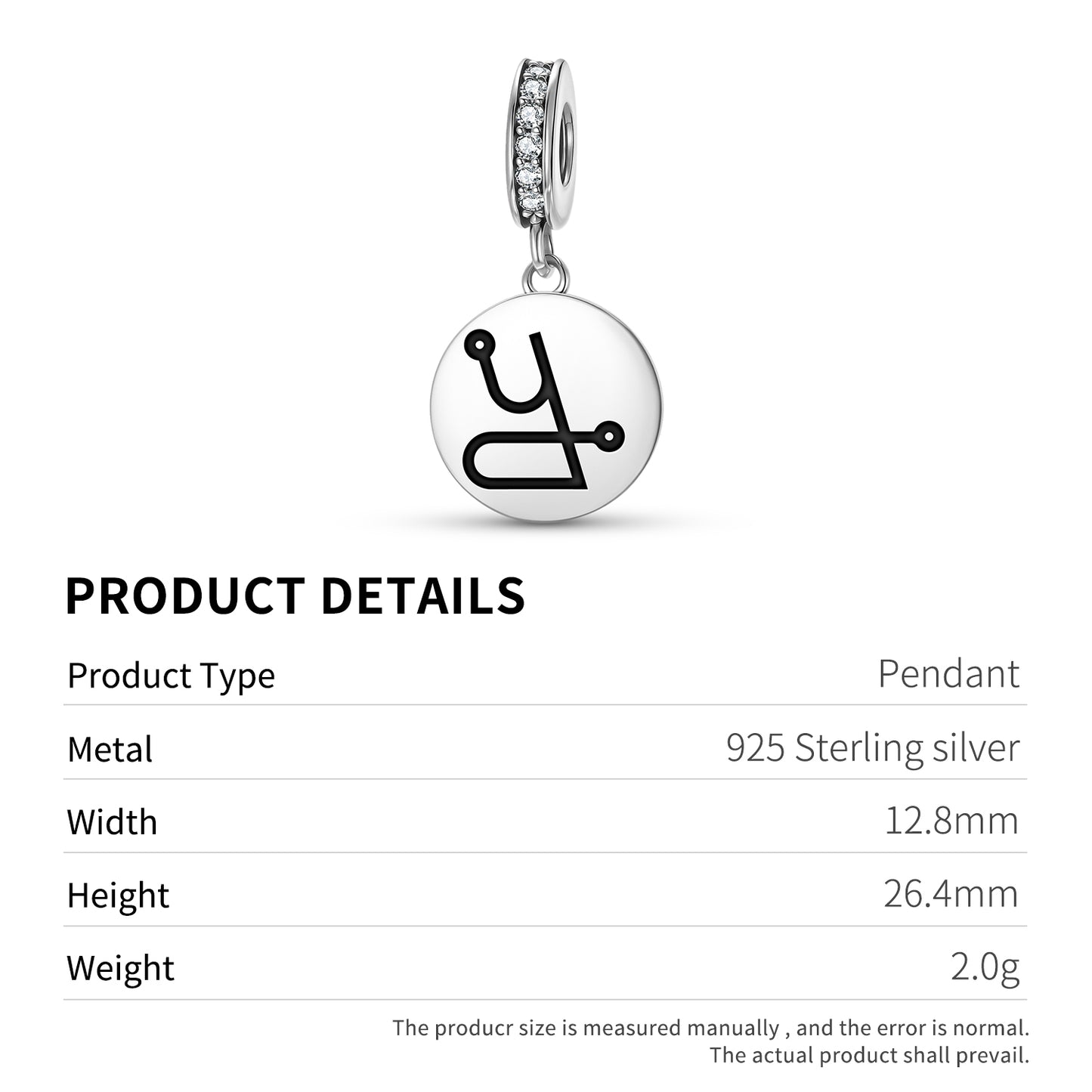 REHAEL Angels Symbols Pendant Dangle Charm