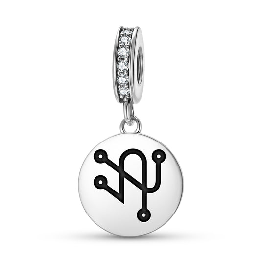 HAAMIAH Angels Symbols Pendant Dangle Charm