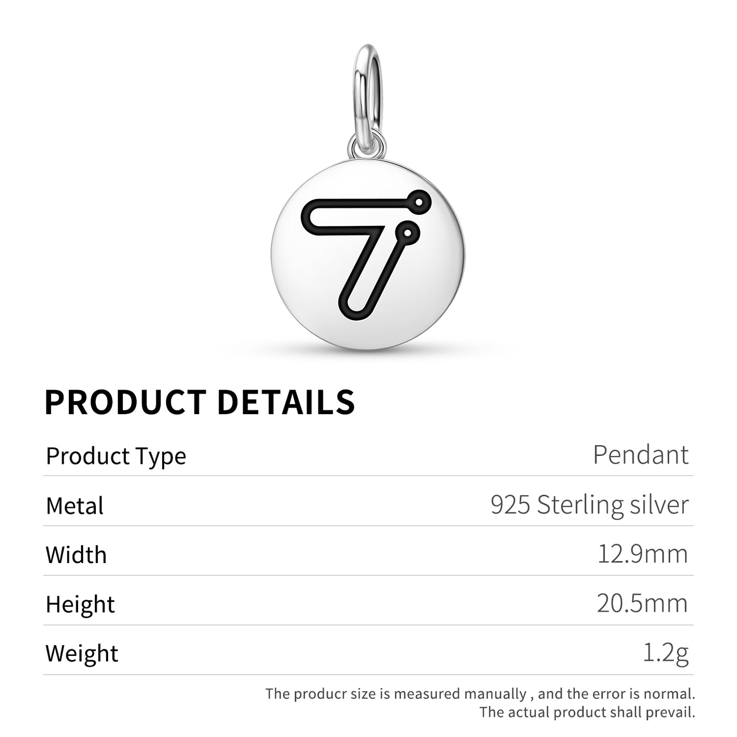 MENADEL Angels Symbols Pendant Dangle Charm