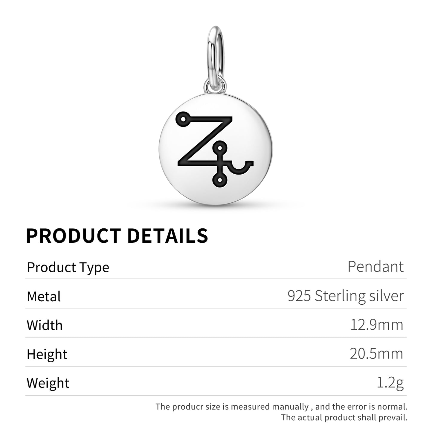 LEUVIAH Angels Symbols Pendant Dangle Charm