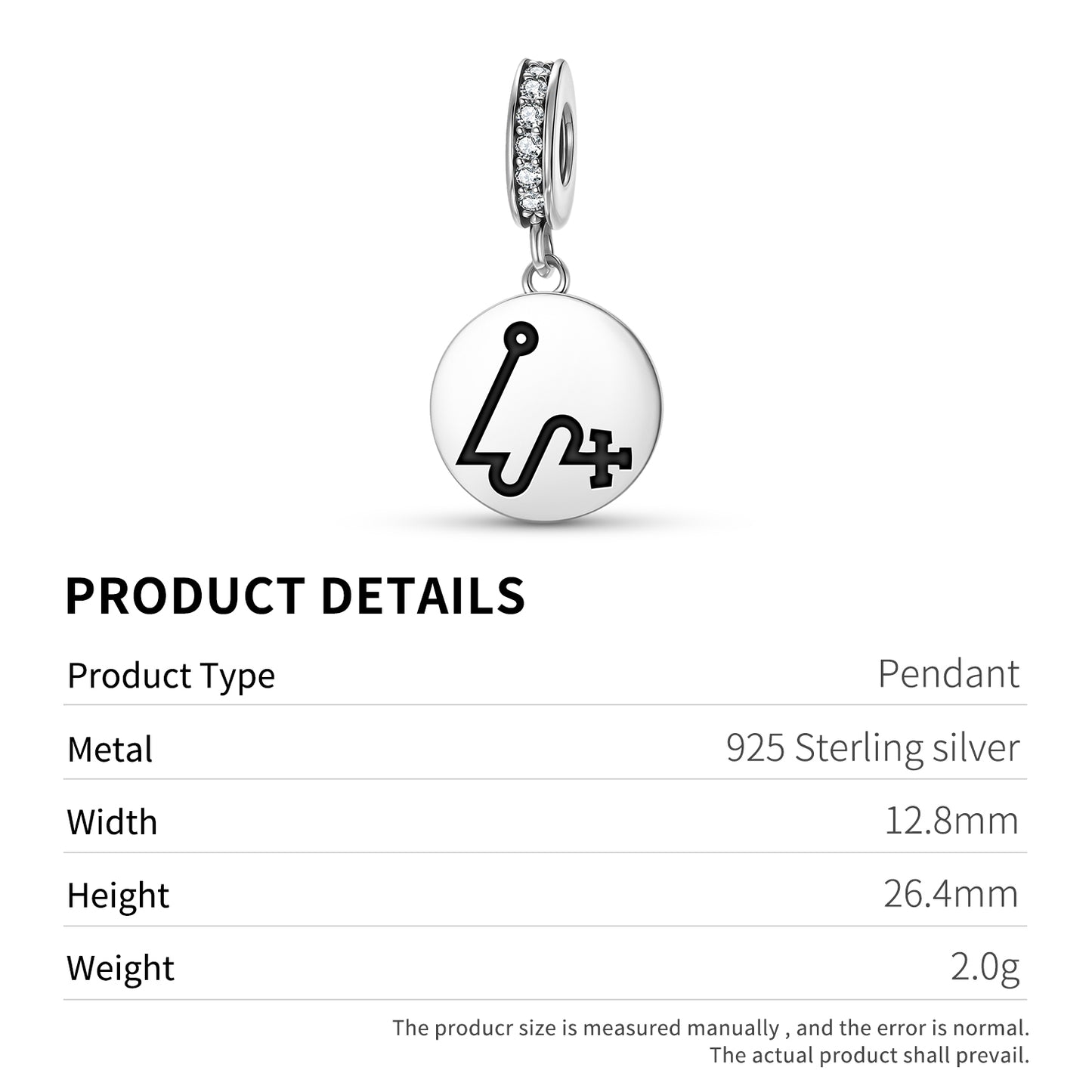 LAUVIAH Angels Symbols Pendant Dangle Charm