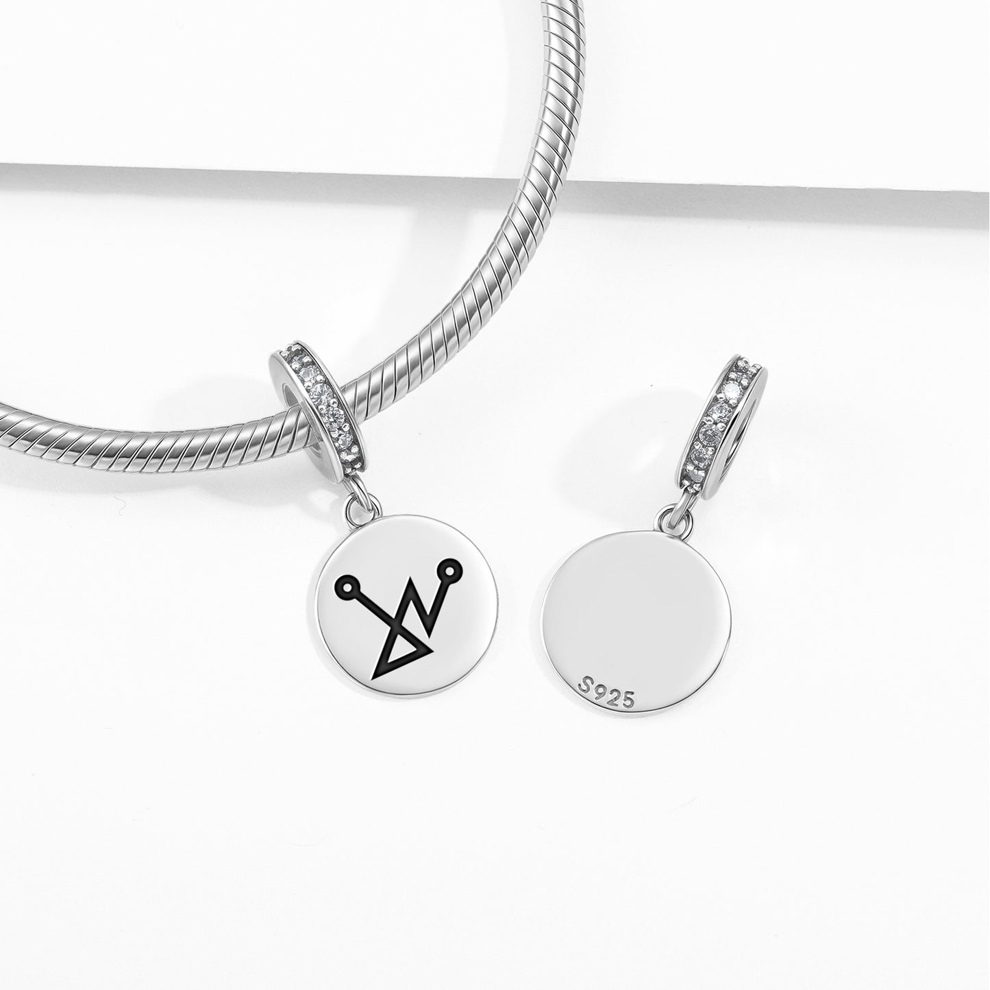 YEZALEL Angels Symbols Pendant Dangle Charm