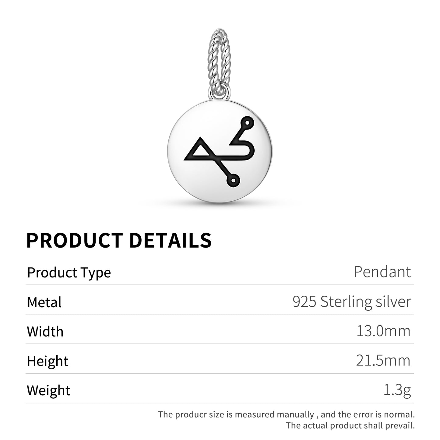 ELEMIAH Angels Symbols Pendant Dangle Charm