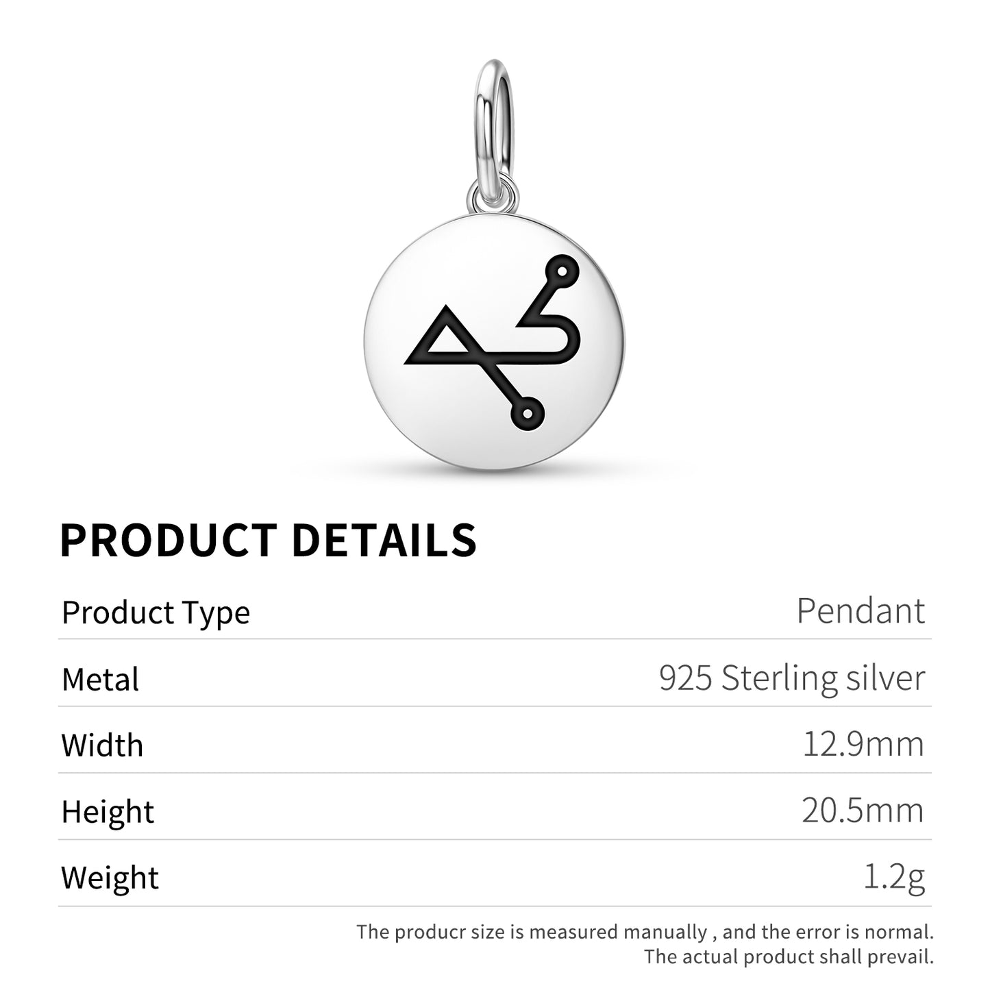 ELEMIAH Angels Symbols Pendant Dangle Charm