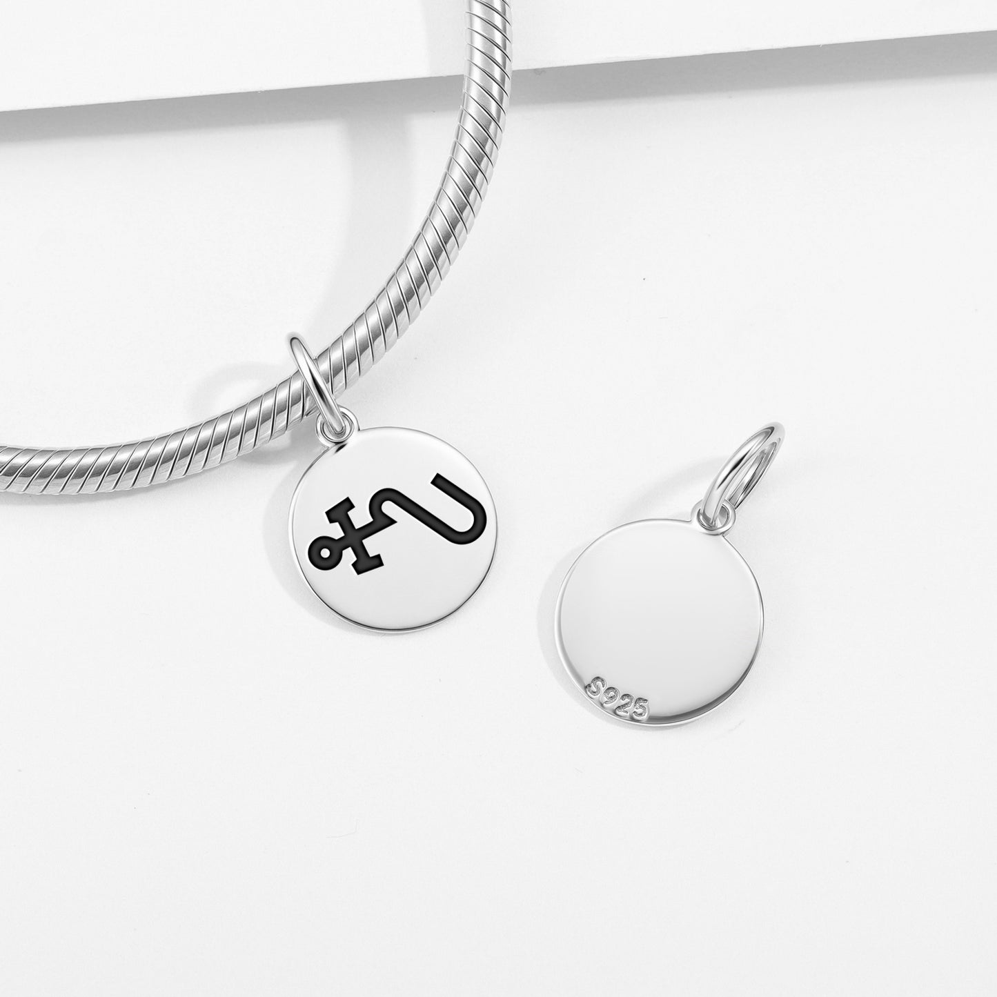 VEUIAH Angels Symbols Pendant Dangle Charm