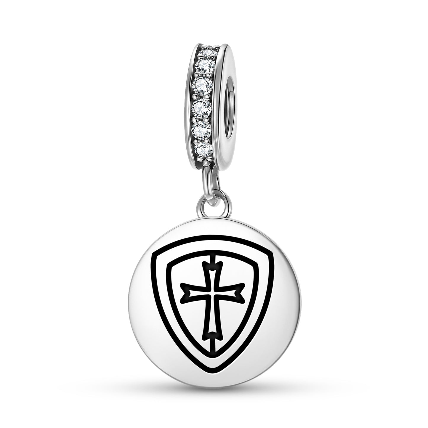Templar Shield Templar Symbols Pendant Dangle Charm
