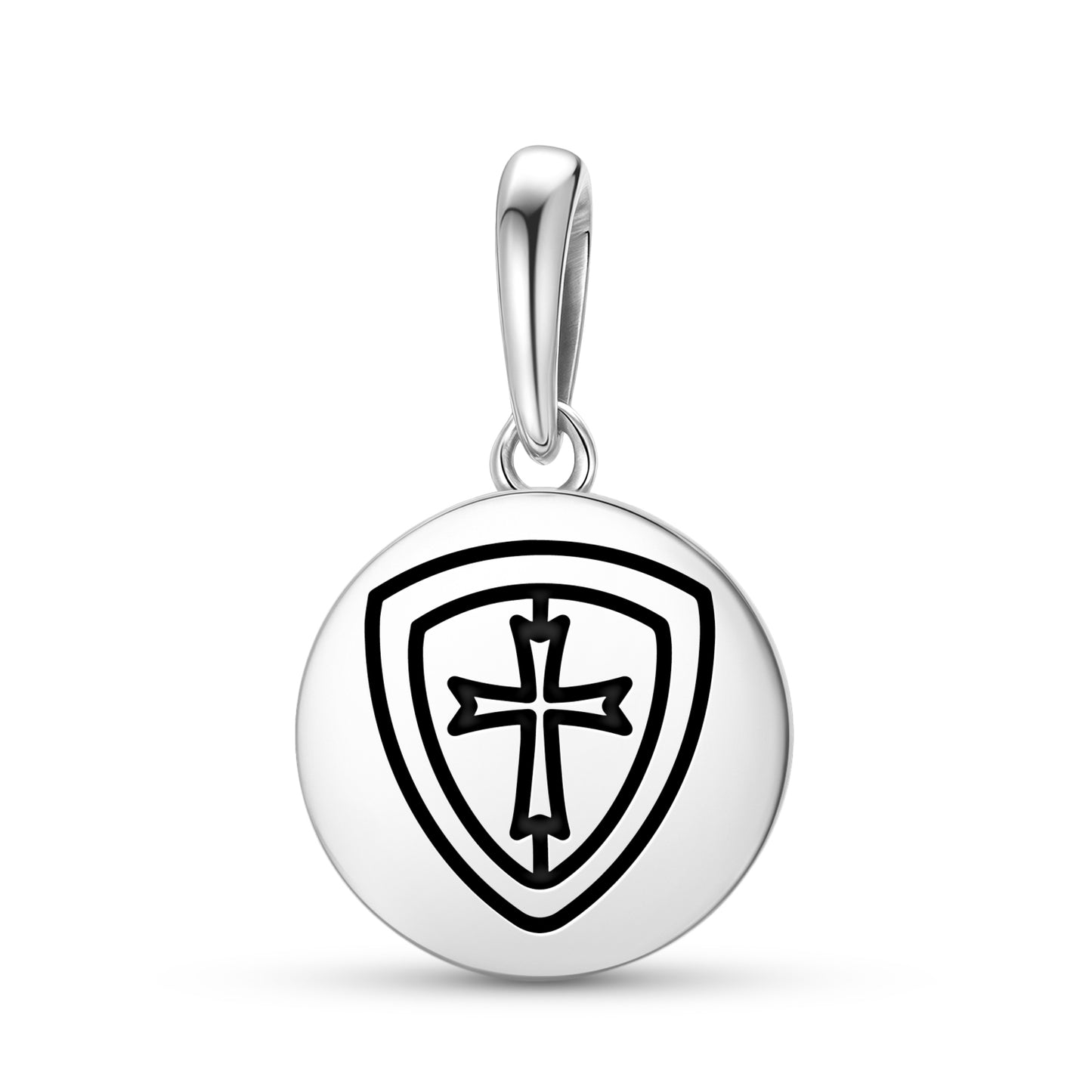 Templar Shield Templar Symbols Pendant Dangle Charm