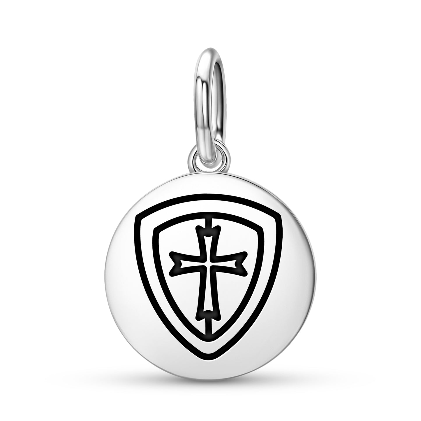 Templar Shield Templar Symbols Pendant Dangle Charm