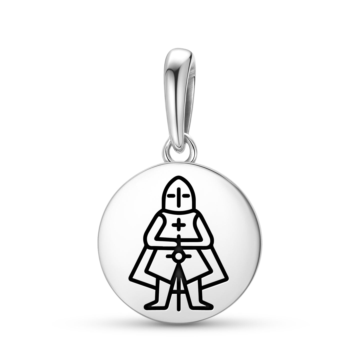 Templar Knight Templar Symbols Pendant Dangle Charm