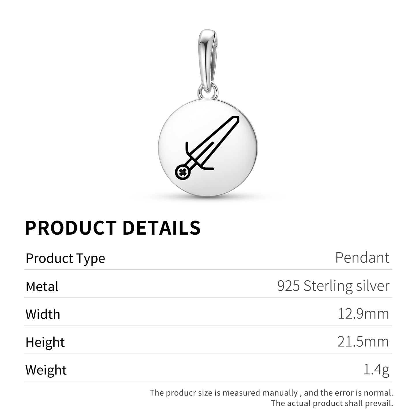 Templar Sword Templar Symbols Pendant Dangle Charm