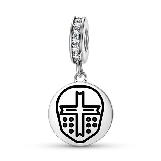 Templar Helmet Templar Symbols Pendant Dangle Charm