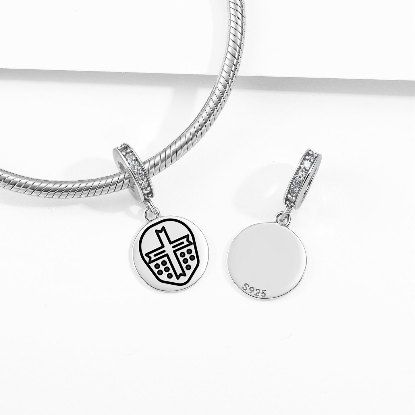 Templar Helmet Templar Symbols Pendant Dangle Charm