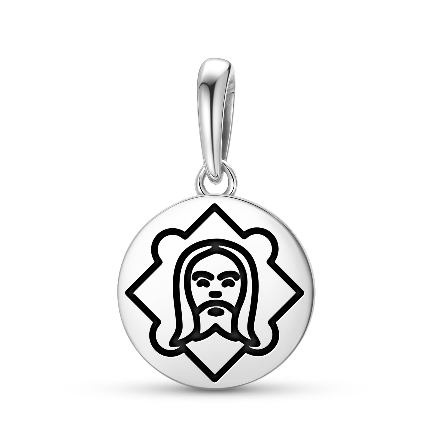 The Head Templar Symbols Pendant Dangle Charm