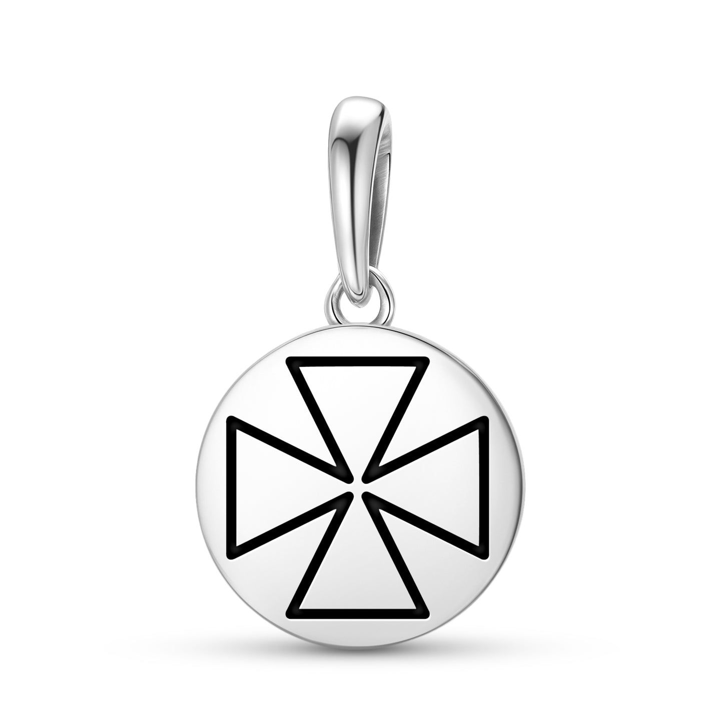 Templar Cross Templar Symbols Pendant Dangle Charm