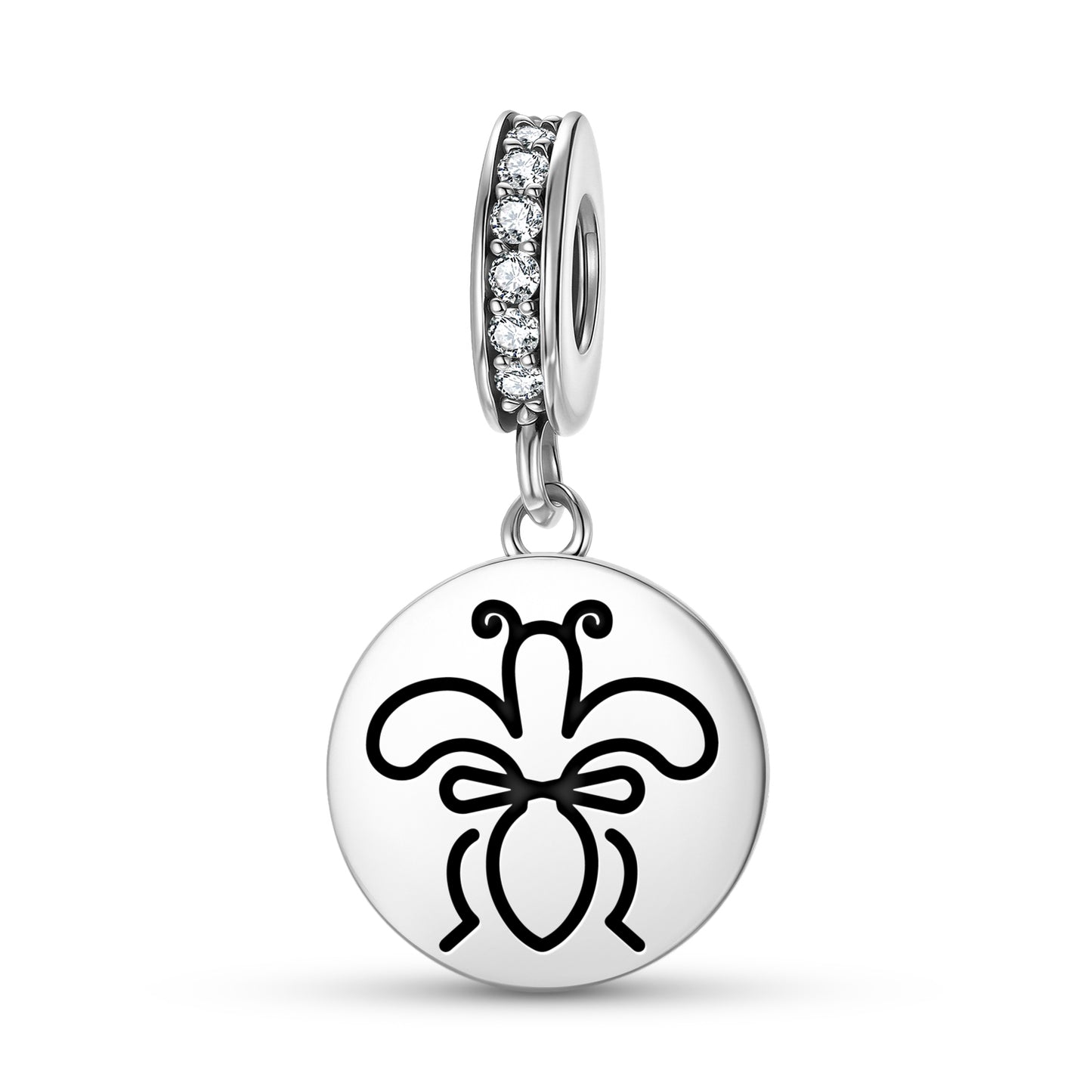 The Bee Templar Symbols Pendant Dangle Charm