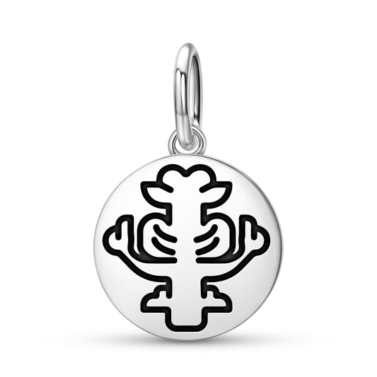 The Rose Templar Symbols Pendant Dangle Charm