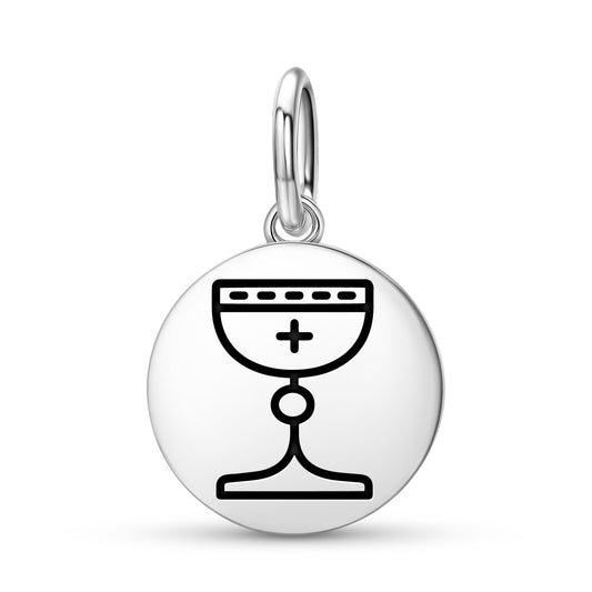 Holy Grail Templar Symbols Pendant Dangle Charm