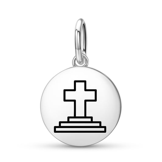 Calvary Cross Templar Symbols Pendant Dangle Charm