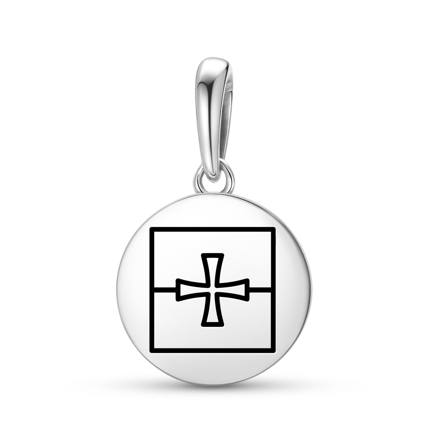 Beauceant Templar Symbols Pendant Dangle Charm