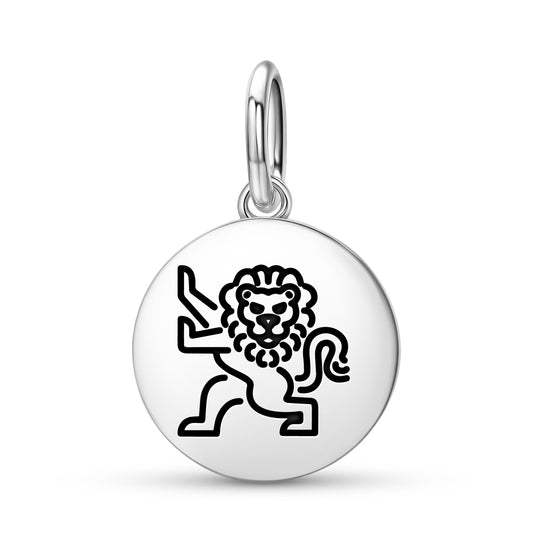 The Lion Templar Symbols Pendant Dangle Charm