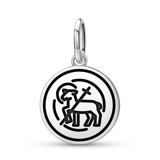 Agnus Dei Templar Symbols Pendant Dangle Charm