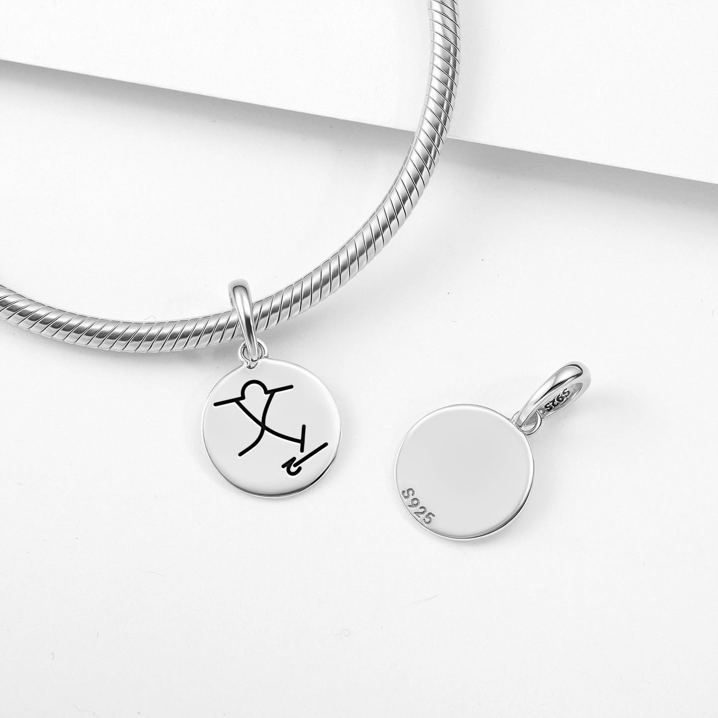 KI YIN CHI Reiki Symbols Pendant Dangle Charm