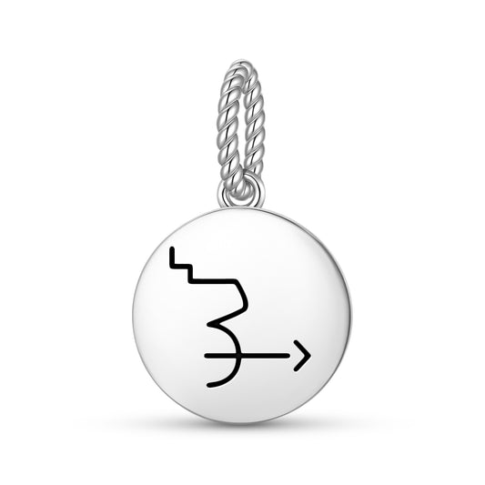 HANG SENG DOR Reiki Symbols Pendant Dangle Charm