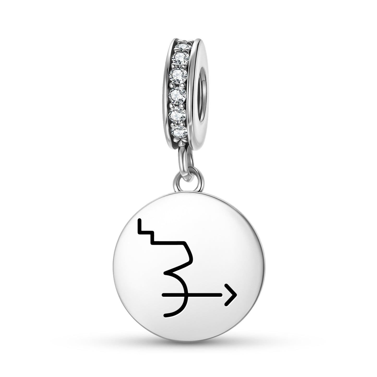 HANG SENG DOR Reiki Symbols Pendant Dangle Charm