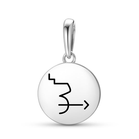 HANG SENG DOR Reiki Symbols Pendant Dangle Charm