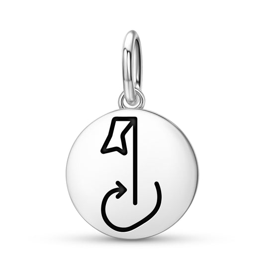 Biru Kai Reiki Symbols Pendant Dangle Charm