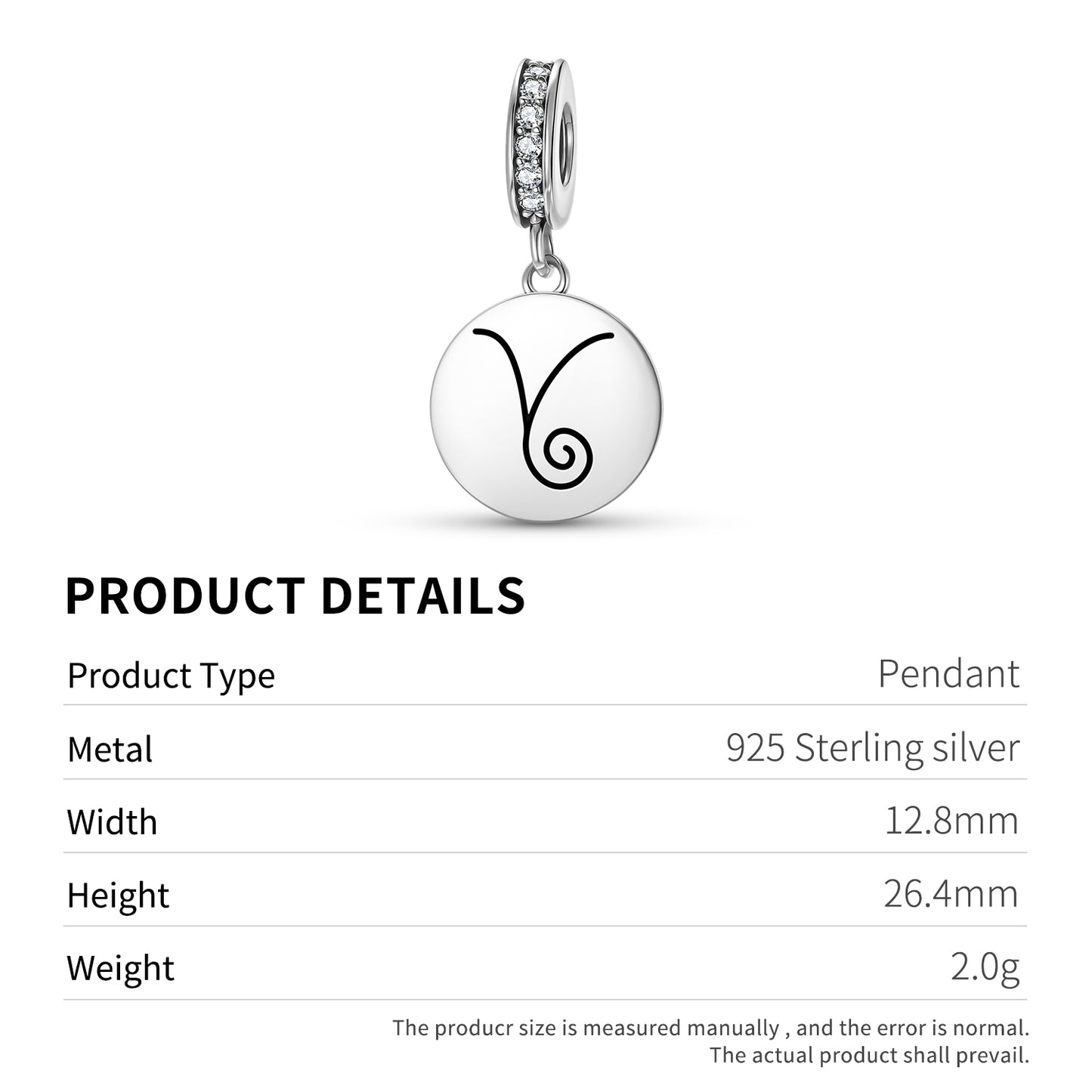 DUMO Reiki Symbols Pendant Dangle Charm