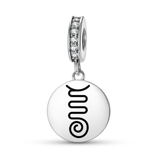 FIRE SERPENT Reiki Symbols Pendant Dangle Charm