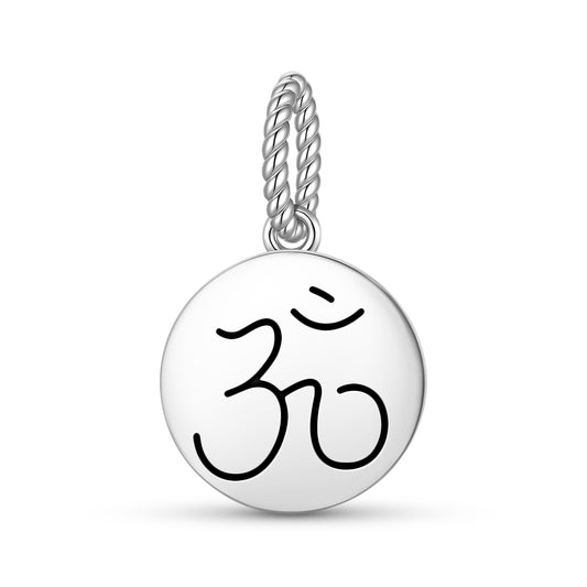 AUM OM OHM Reiki Symbols Pendant Dangle Charm