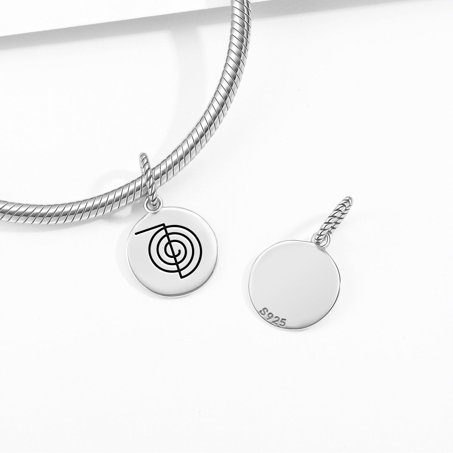 Cho Ku Rei Reiki Symbols Pendant Dangle Charm