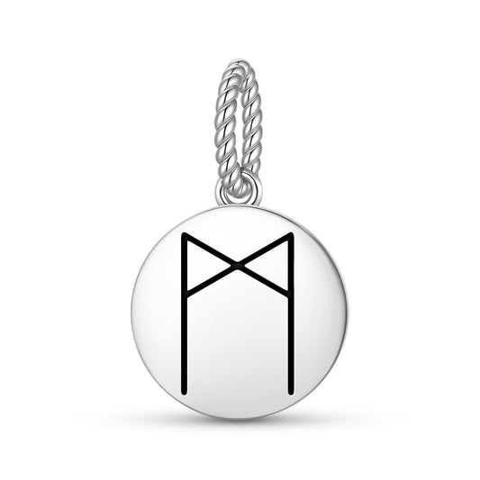 MANNAZ Reiki Symbols Pendant Dangle Charm