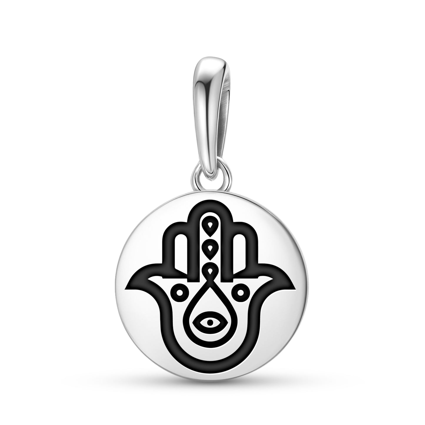 Hamsa hand Hindu Symbols Pendant Dangle Charm