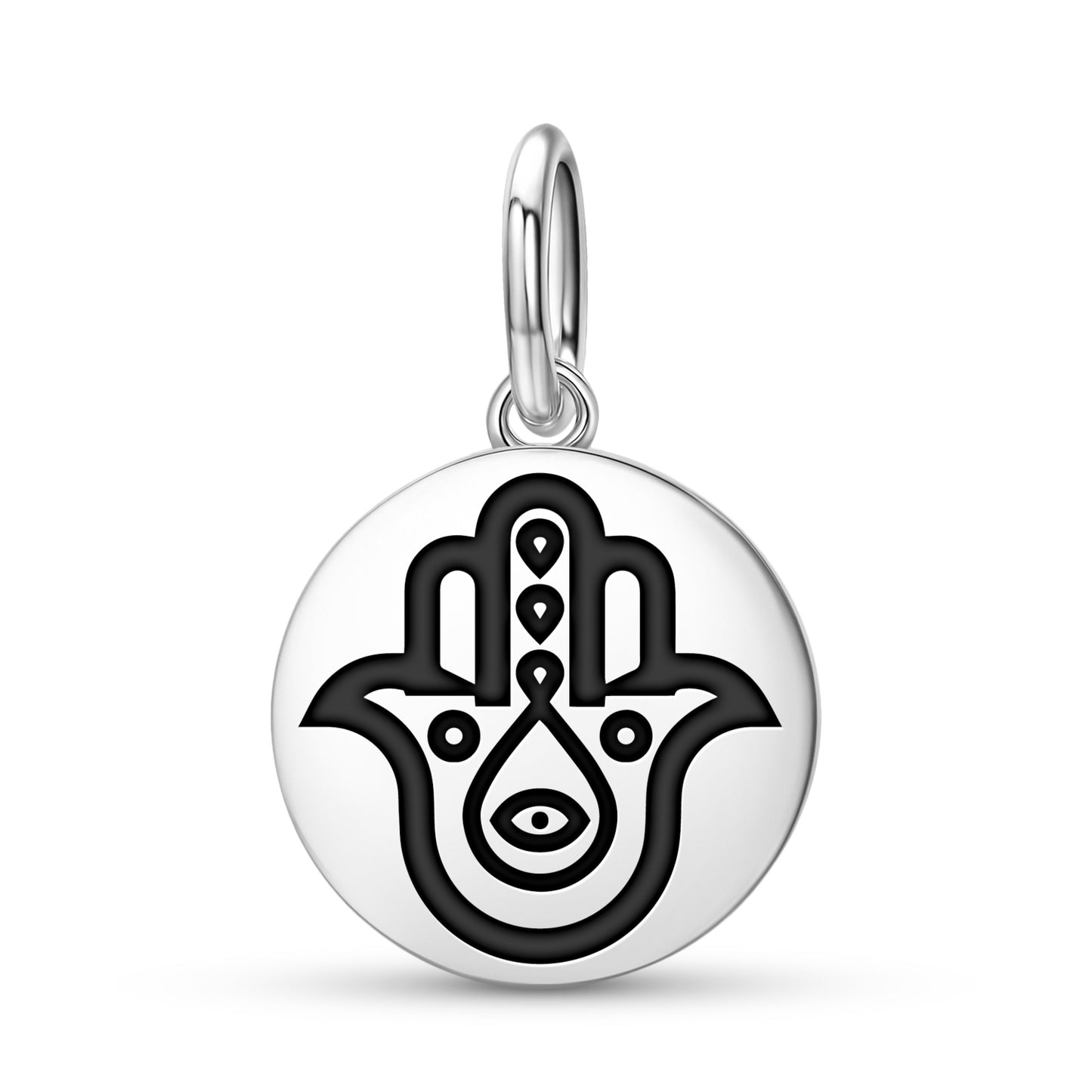 Hamsa hand Hindu Symbols Pendant Dangle Charm