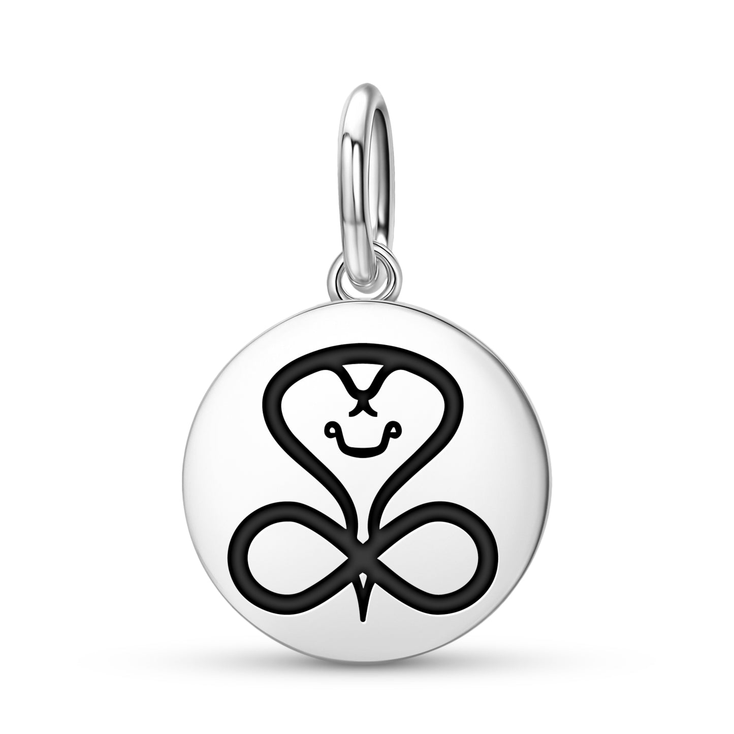 Naga Cobra Hindu Symbols Pendant Dangle Charm