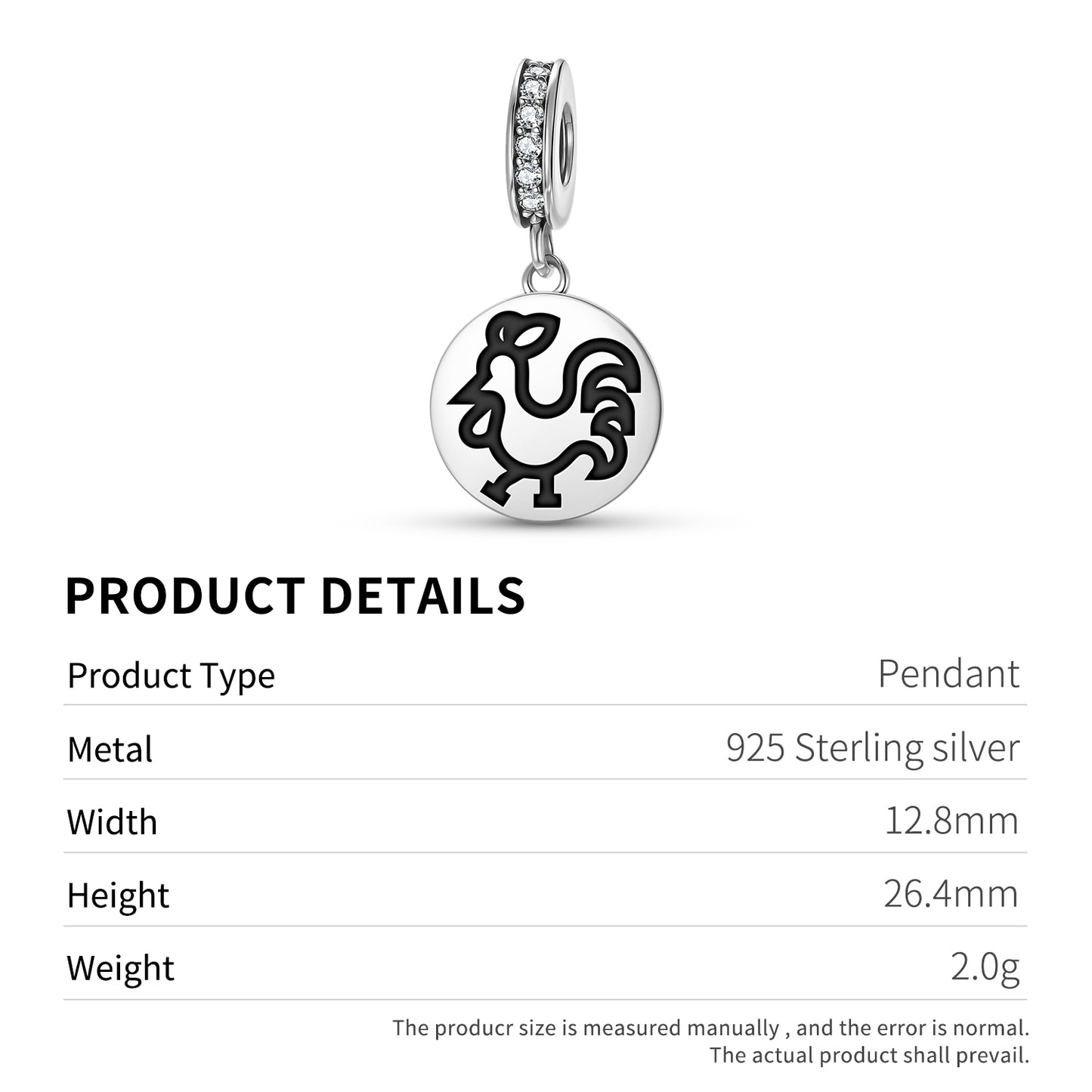 Seval Hindu Symbols Pendant Dangle Charm