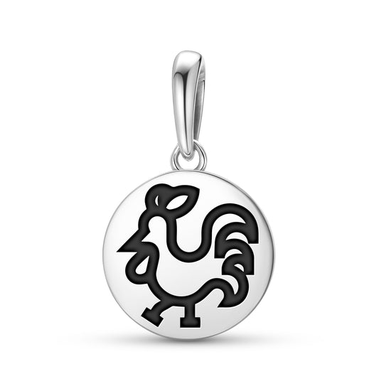 Seval Hindu Symbols Pendant Dangle Charm