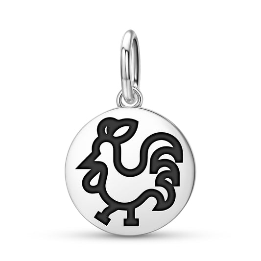 Seval Hindu Symbols Pendant Dangle Charm