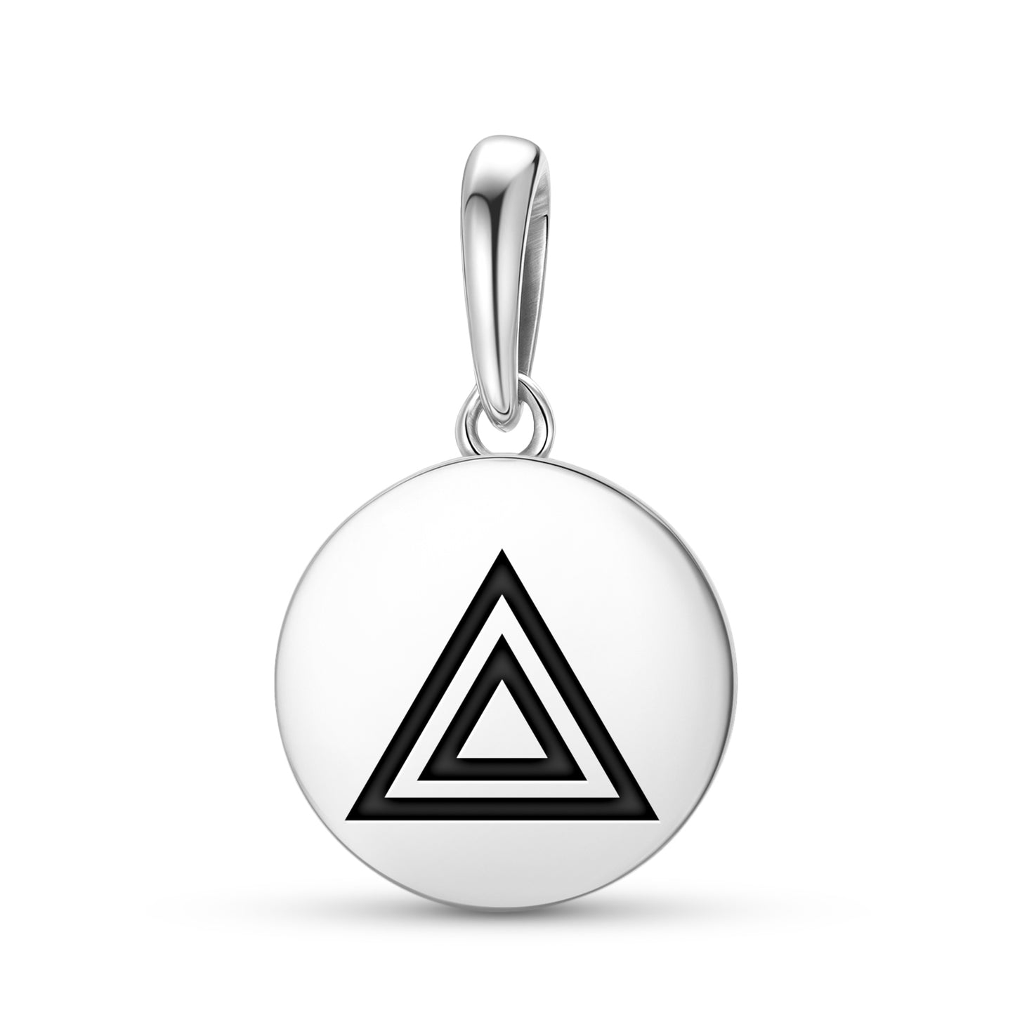 Trikona Hindu Symbols Pendant Dangle Charm