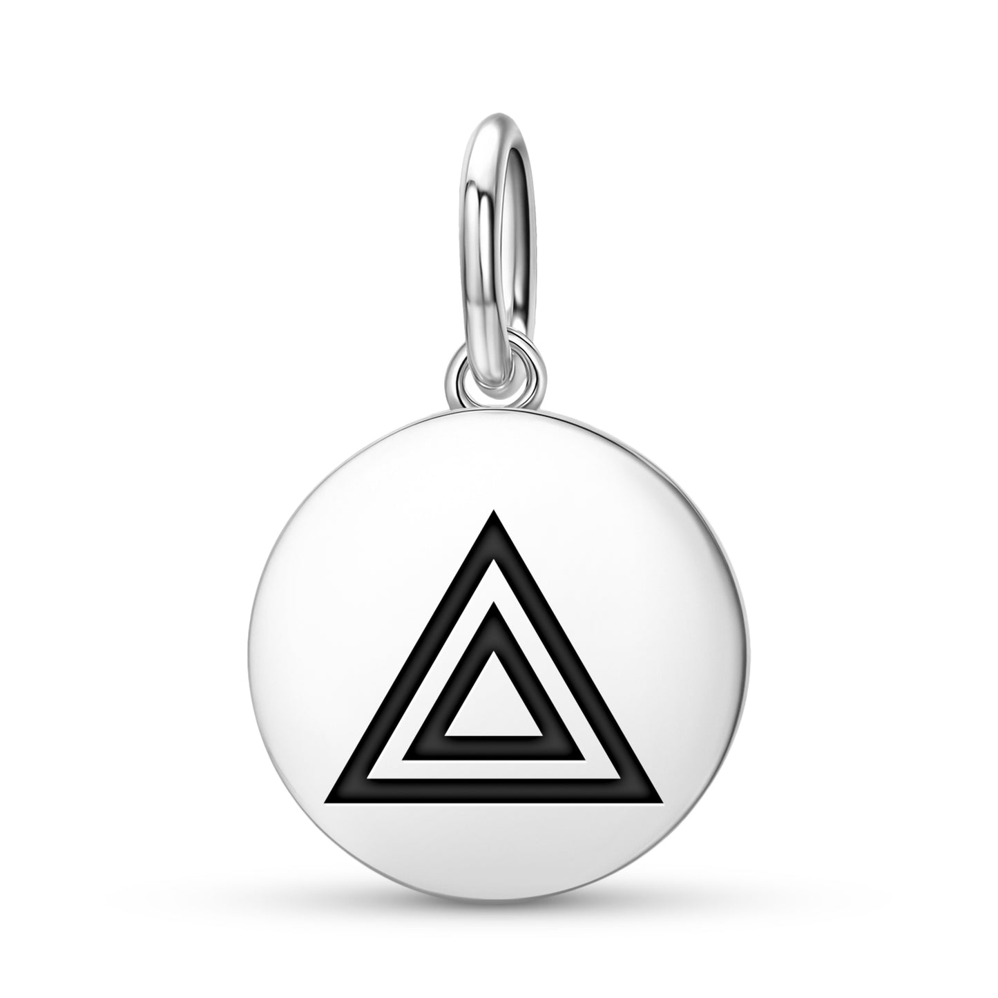 Trikona Hindu Symbols Pendant Dangle Charm