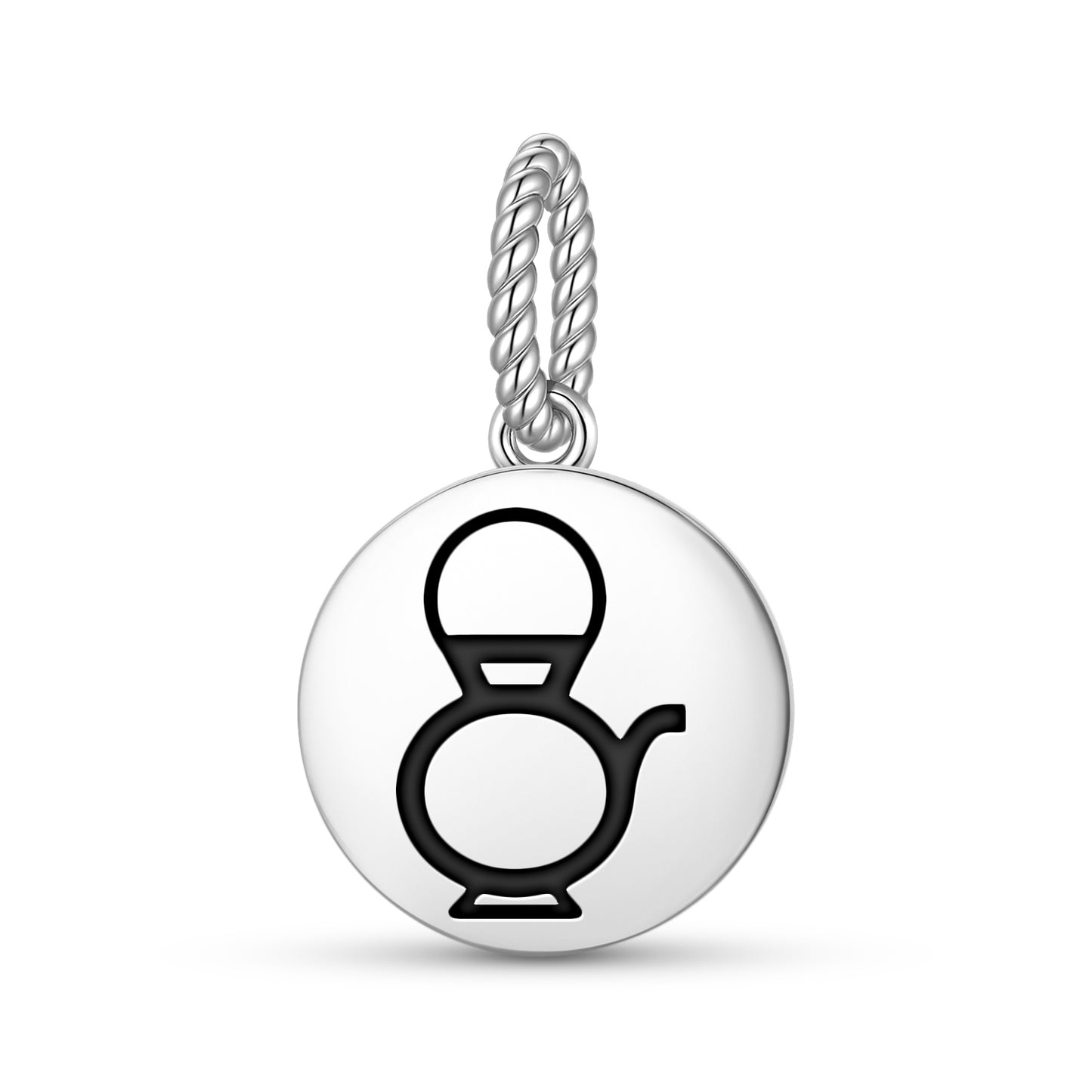 Kamandalu Hindu Symbols Pendant Dangle Charm