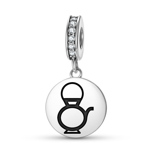 Kamandalu Hindu Symbols Pendant Dangle Charm